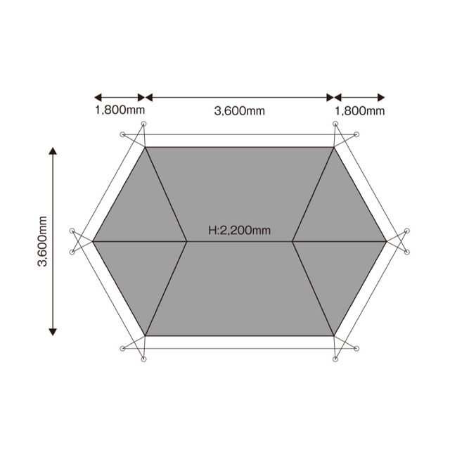 tent-Mark DESIGNS サーカス 720VC (テンマクデザイン） スポーツ/アウトドアのアウトドア(テント/タープ)の商品写真