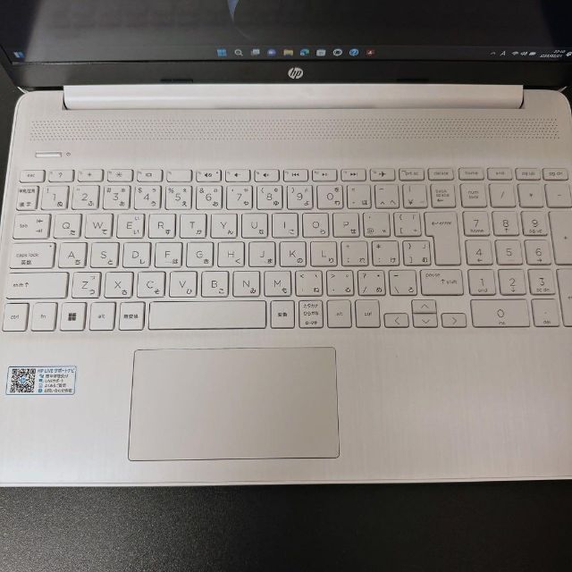 新品✨HP★ノートパソコン(白) Office付き★送料無料★即使用可能