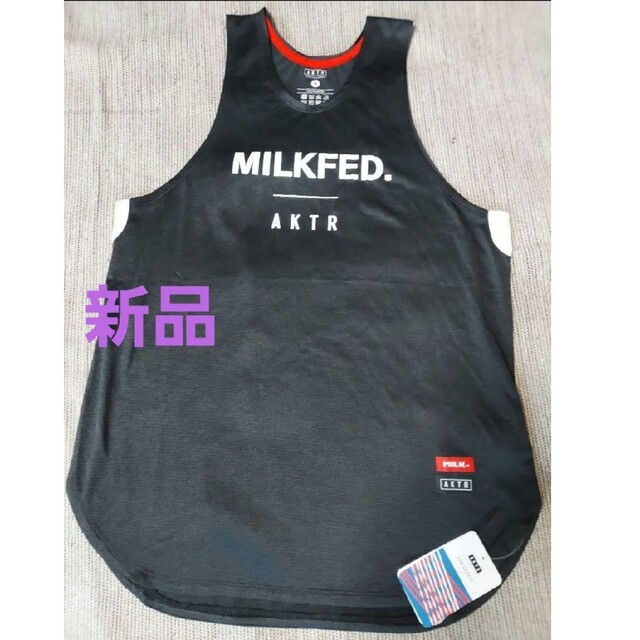 MILKFED.(ミルクフェド)の新品 アクター AKTR × MILKFED コラボ バスケット ノースリーブ スポーツ/アウトドアのスポーツ/アウトドア その他(バスケットボール)の商品写真