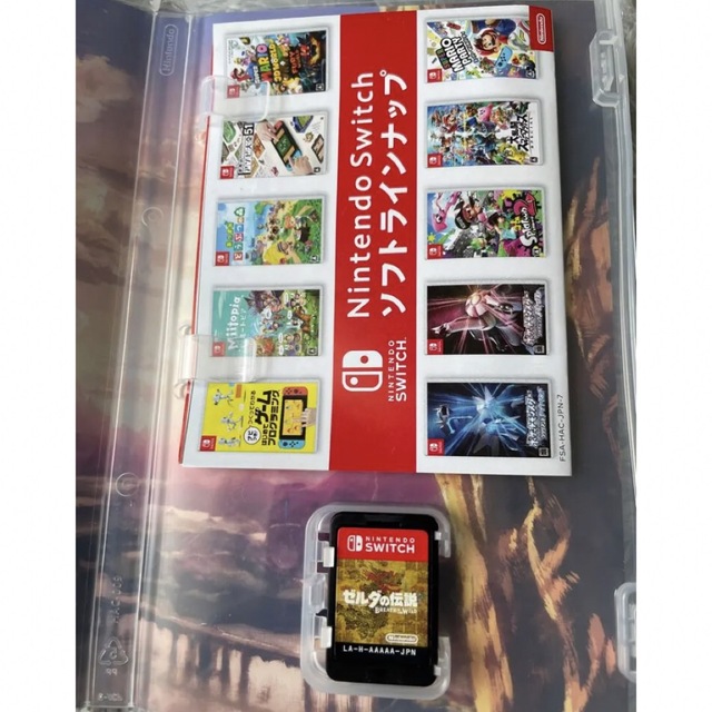 Switch ゼルダの伝説 ブレス オブ ザ ワイルド エンタメ/ホビーのゲームソフト/ゲーム機本体(家庭用ゲームソフト)の商品写真