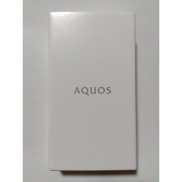 新品未開封 AQUOS sense6s SH-RM19s ブラック SIMフリー くらしを