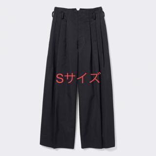 【新品未使用】タックワイドパンツ beautiful people GU S