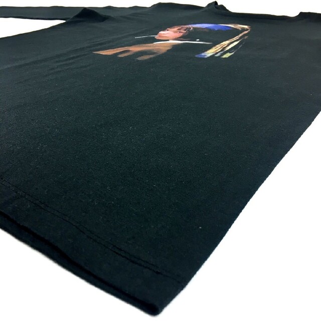 新品 LEON レオン マチルダ フェルメール 真珠の耳飾りの少女 黒 ロンT メンズのトップス(Tシャツ/カットソー(七分/長袖))の商品写真