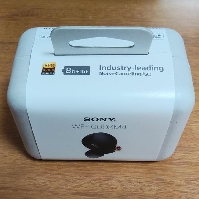 SONY フルワイヤレスイヤホン WF-1000XM4 ブラック ②オーディオ機器