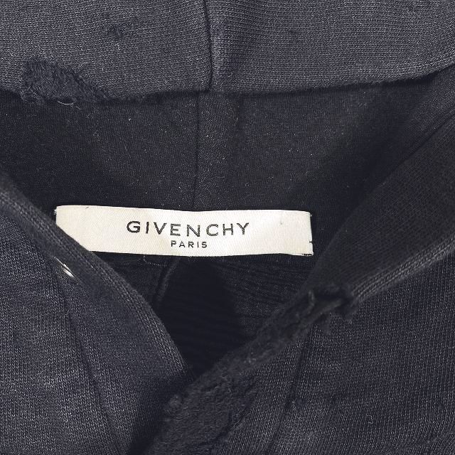 GIVENCHY - 美品 18SS ジバンシィ デストロイド ロゴプリント パーカー