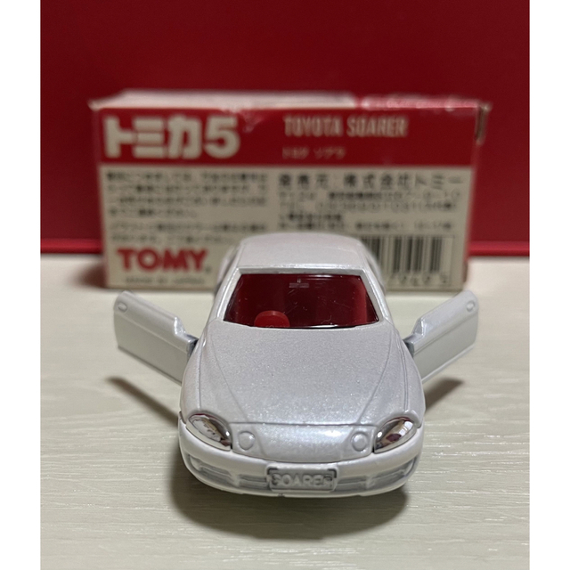 TOMMY(トミー)のトミカ 赤箱 トヨタソアラ　5 エンタメ/ホビーのおもちゃ/ぬいぐるみ(ミニカー)の商品写真