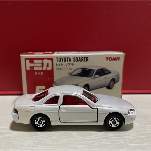 TOMMY(トミー)のトミカ 赤箱 トヨタソアラ　5 エンタメ/ホビーのおもちゃ/ぬいぐるみ(ミニカー)の商品写真
