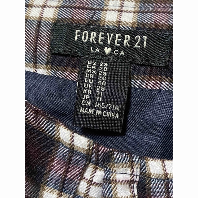 FOREVER 21(フォーエバートゥエンティーワン)のforever21 スカート レディースのスカート(ミニスカート)の商品写真