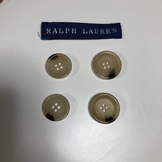 ラルフローレン　トレンチコート　ボタン(トレンチコート)