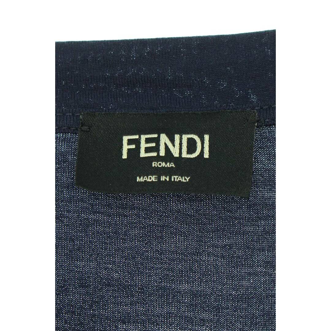 FENDI(フェンディ)のフェンディ  FAF547 A8JO モンスターラインTシャツ メンズ L メンズのトップス(Tシャツ/カットソー(半袖/袖なし))の商品写真