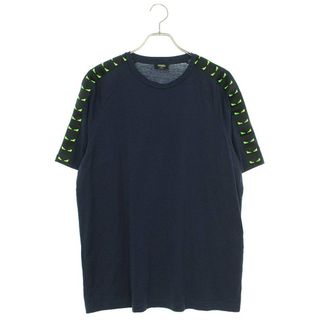 フェンディ(FENDI)のフェンディ  FAF547 A8JO モンスターラインTシャツ メンズ L(Tシャツ/カットソー(半袖/袖なし))