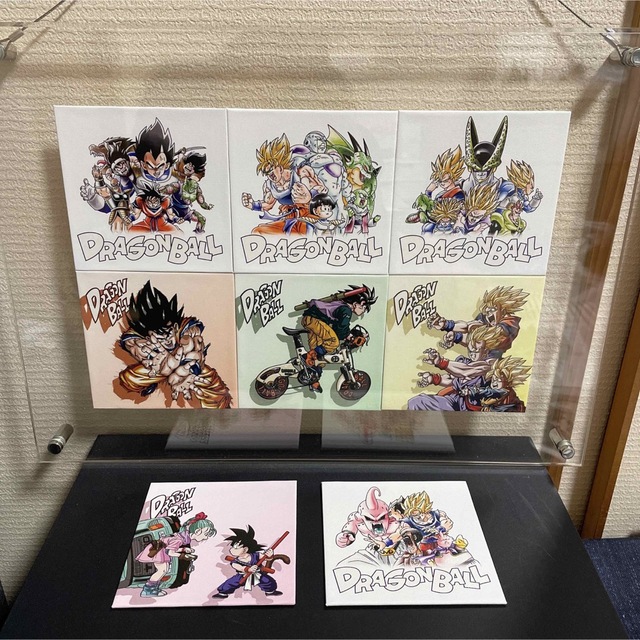 一番くじドラゴンボール　ボールドキャンパス　全8種