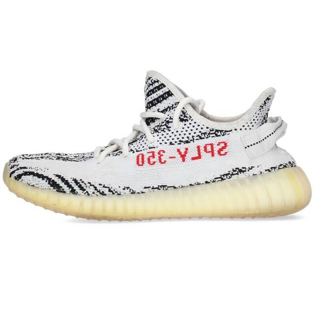 アディダス カニエウエスト  YEEZY BOOST 350 V2 ZEBRA CP9654 イージーブーストゼブラスニーカー メンズ 27cm靴/シューズ