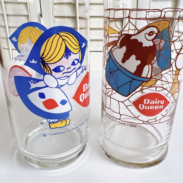 グラス/カップ美品 デイリークイーン DairyQueen タンブラー グラス ヴィンテージ