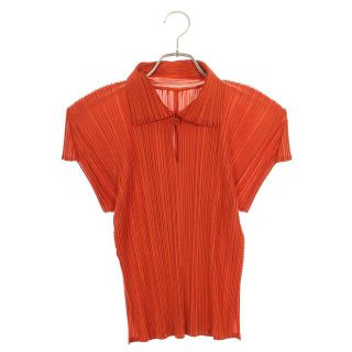 プリーツプリーズイッセイミヤケ(PLEATS PLEASE ISSEY MIYAKE)のプリーツプリーズ  PP41-JK203 VネックプリーツTシャツ レディース 3(Tシャツ(半袖/袖なし))