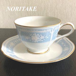 ノリタケ(Noritake)の日本製 ノリタケ新品未使用品 ＊ラスト1客超美品レースウッドブルー　ゴールド金彩(グラス/カップ)