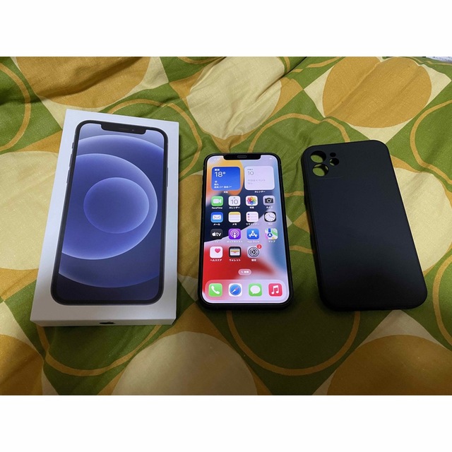 Apple iPhone12 ブラック 64GB SIMフリー ロック解除済み 大人気定番