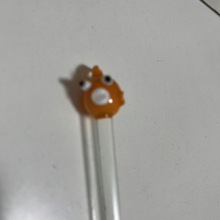 オレンジ金魚　マドラー　(カトラリー/箸)