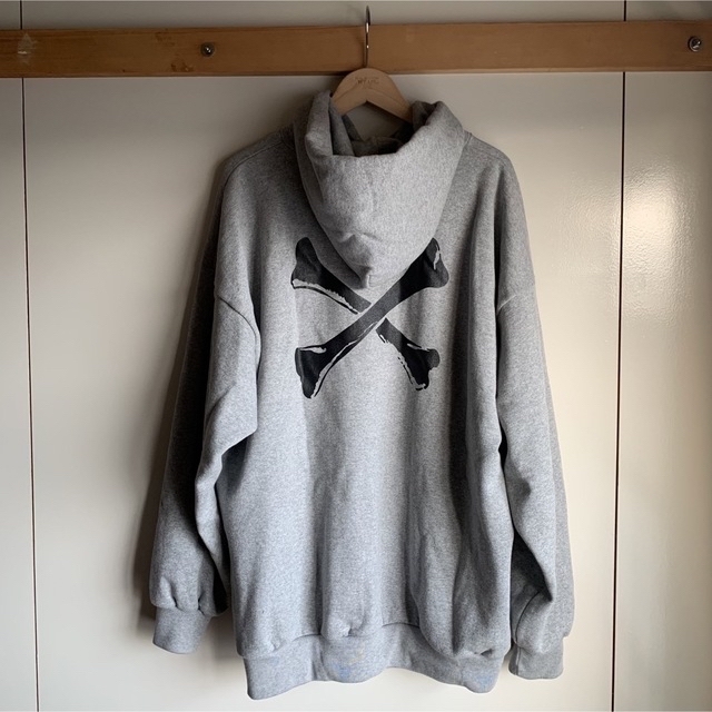 23SS WTAPS CROSS BONES HOODIE XL GRAY - パーカー