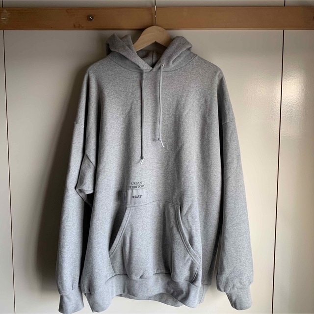 23SS WTAPS CROSS BONES HOODIE XL GRAY - パーカー