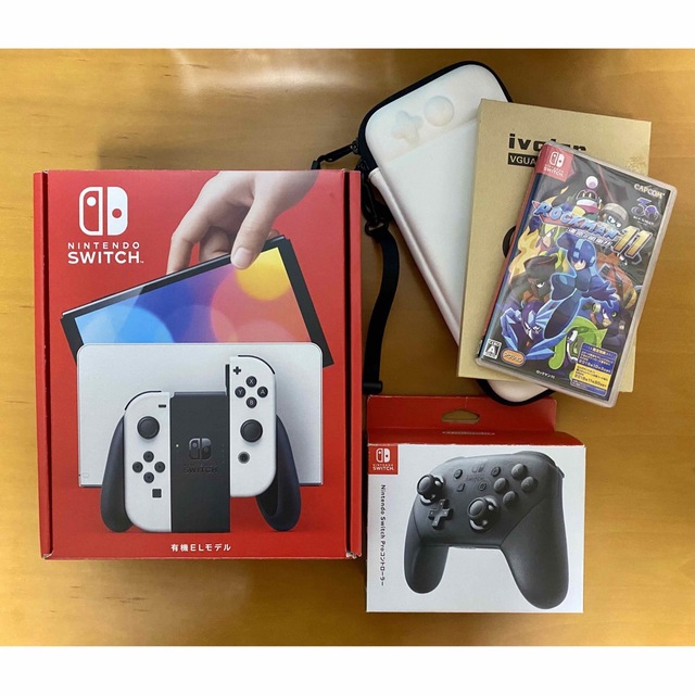 新品即決 Nintendo Switch 有機EL (色々おまけ付き) ニンテンドースイッチ本体