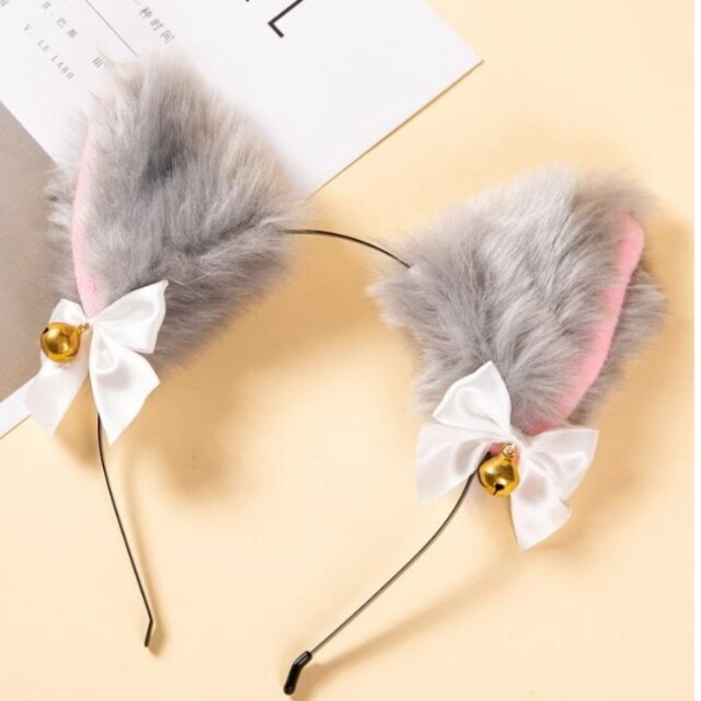 オオカミカチューシャ ネコ耳の通販 by さくプロフ見てね's shop オオカミカチューシャ ネコ耳の通販 by さくプロフ見てね's shop