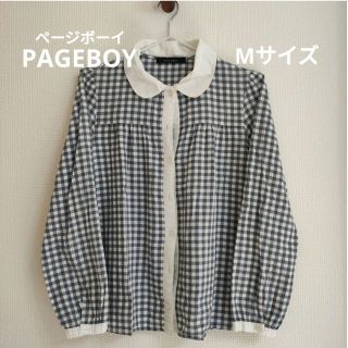 ページボーイ(PAGEBOY)の【PAGEBOY ページボーイ】トップス／シャツ　Mサイズ(シャツ/ブラウス(長袖/七分))