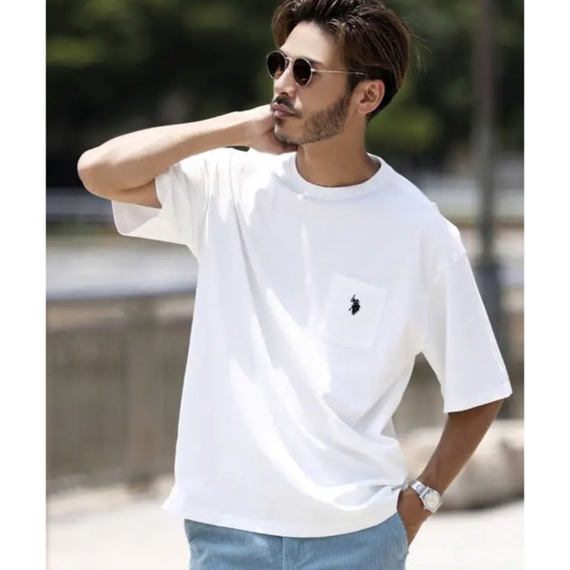 POLO RALPH LAUREN(ポロラルフローレン)のU.S. POLO ASSN. ビッグシルエット半袖Tシャツ メンズのトップス(Tシャツ/カットソー(半袖/袖なし))の商品写真