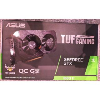 エイスース(ASUS)の【購入申請有り】カリオ様専用 GTX 1660 Ti 6GB(PCパーツ)