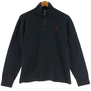 ラルフローレン(Ralph Lauren)の古着 ラルフローレン Ralph Lauren POLO by Ralph Lauren ハーフジップセーター メンズM /eaa317122(ニット/セーター)