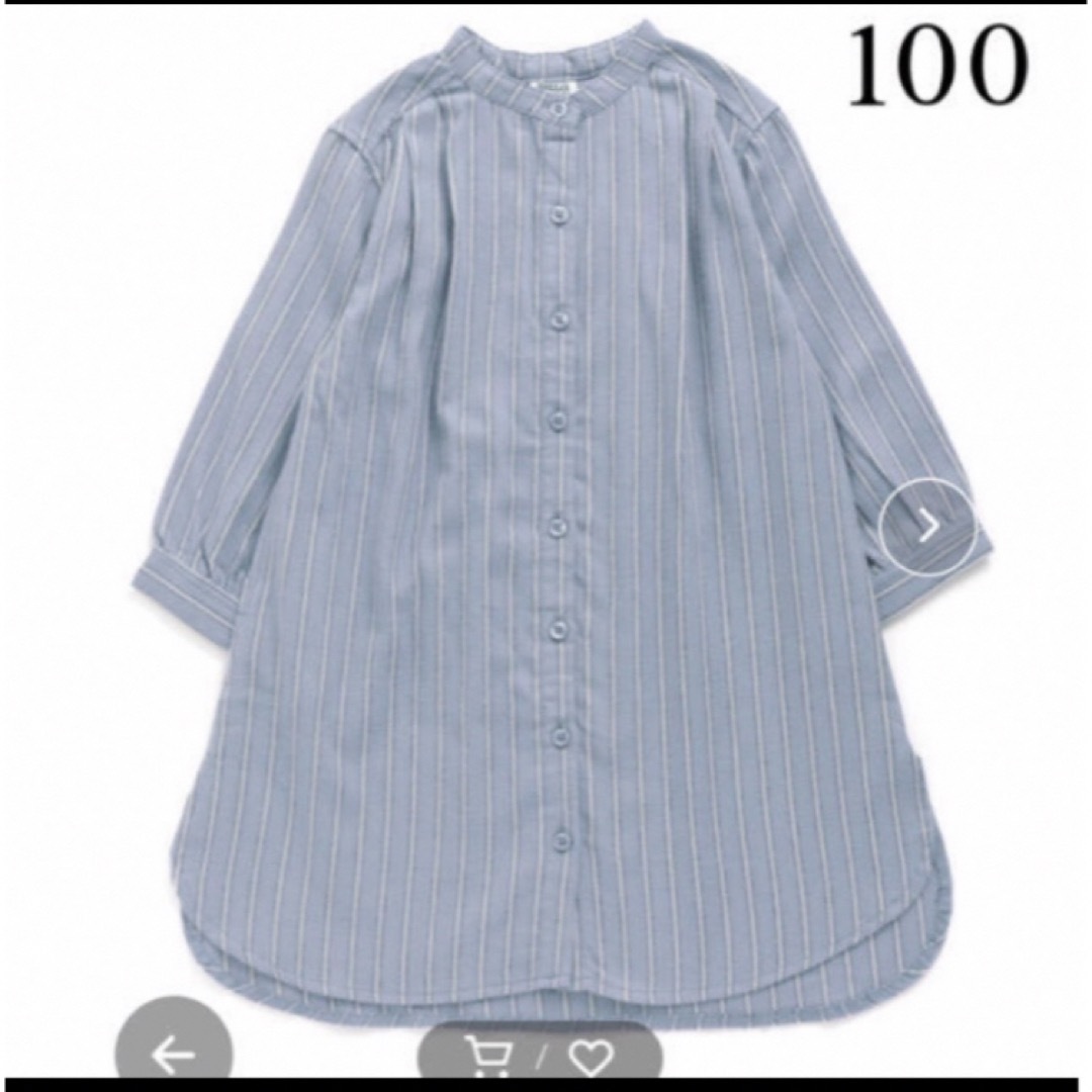 しまむら(シマムラ)の【専用】juo アプレ BREEZE 洋服3点　サイズ100 キッズ/ベビー/マタニティのキッズ服女の子用(90cm~)(ブラウス)の商品写真