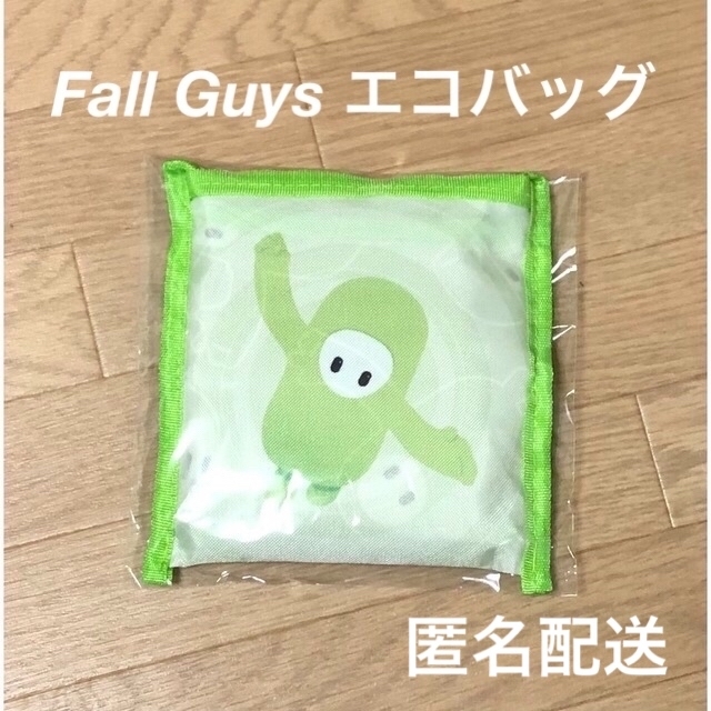 Fall Guys フォールガイズ  モアプラスアップリケ刺繍バッグ  グリーン レディースのバッグ(エコバッグ)の商品写真