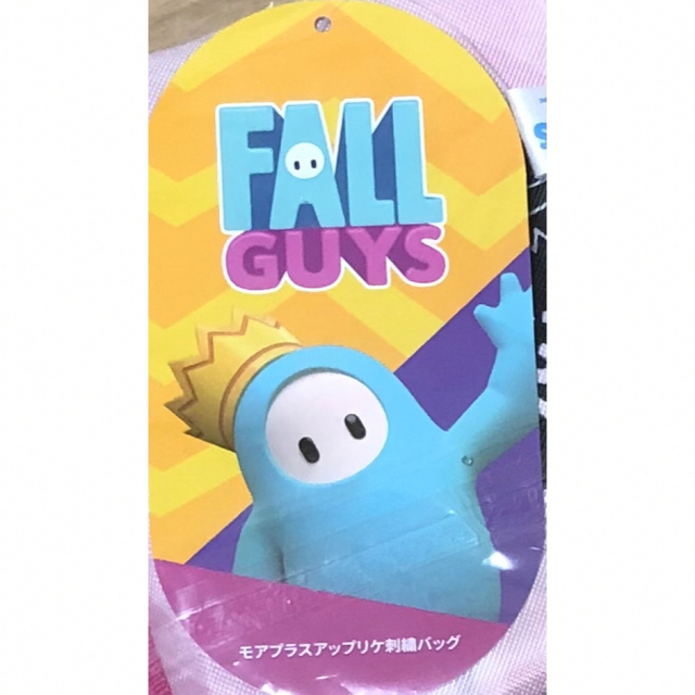 Fall Guys フォールガイズ  モアプラスアップリケ刺繍バッグ  グリーン レディースのバッグ(エコバッグ)の商品写真