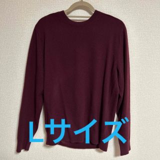 ジルサンダー(Jil Sander)の【美品】+J UNIQLO Jil Sanderコラボ クルーネックセーター(ニット/セーター)