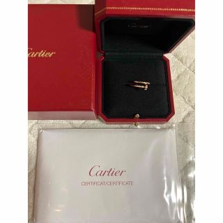 カルティエ(Cartier)の【美品】カルティエ ジュストアンクル K18ピンクゴールド(リング(指輪))