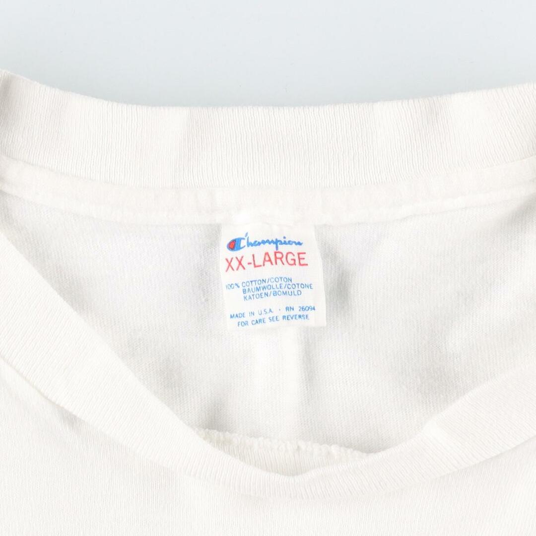 80年代 チャンピオン Champion トリコタグ カレッジTシャツ USA製 メンズXL ヴィンテージ /eaa327244