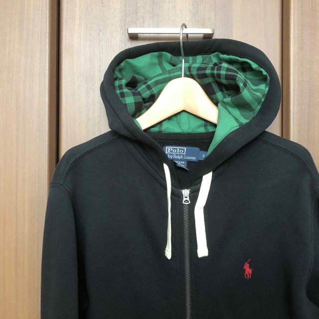 美品 Polo ラルフローレン パーカー ブラック S