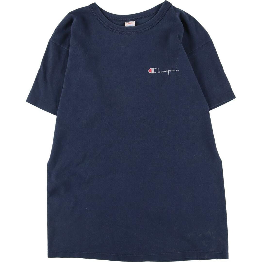 80年代 チャンピオン Champion トリコタグ ワンポイントロゴTシャツ USA製 メンズM ヴィンテージ /eaa327261