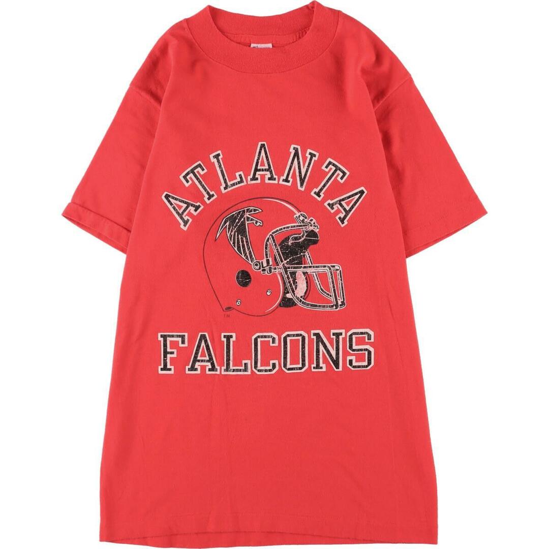 80年代 チャンピオン Champion トリコタグ NFL ATLANTA FALCONS アトランタファルコンズ スポーツプリントTシャツ USA製 メンズS ヴィンテージ /eaa327263