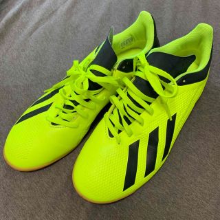 アディダス(adidas)の【美品】adidas フットサルシューズ　メンズ　26.5cm(シューズ)