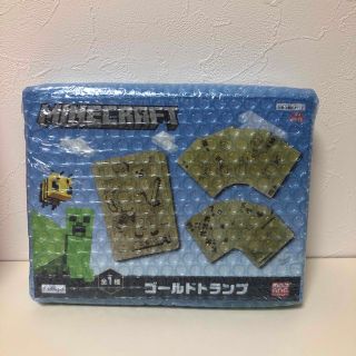 マインクラフト  ゴールドトランプ(キャラクターグッズ)