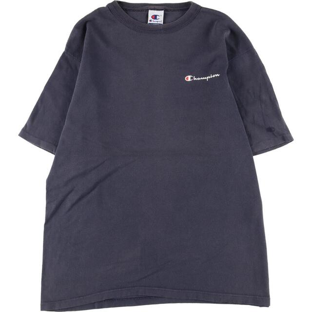 90年代 チャンピオン Champion AUTHENTIC ATHLETIC APPAREL ワンポイントロゴTシャツ USA製 メンズL ヴィンテージ /eaa317768