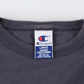 90年代 チャンピオン Champion AUTHENTIC ATHLETIC APPAREL ワンポイントロゴTシャツ USA製 メンズM ヴィンテージ /eaa317766