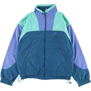 ナイキ(NIKE)の古着 90年代 ナイキ NIKE 銀タグ ウインドブレーカー メンズL ヴィンテージ /eaa317835(ナイロンジャケット)