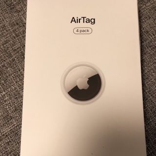 アップル(Apple)のApple Air Tag 新品一個　本体のみ アップル Airtag(その他)