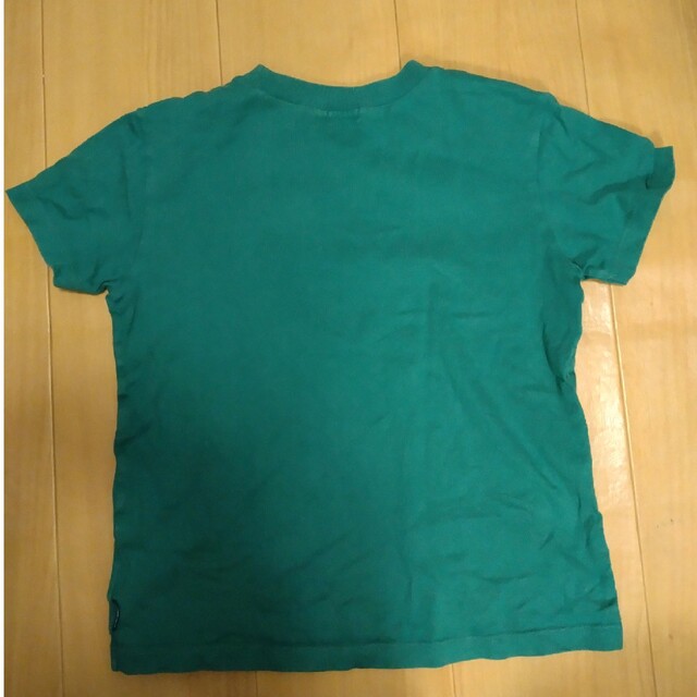 mikihouse(ミキハウス)のミキハウス　半袖Ｔシャツ　緑　140センチ キッズ/ベビー/マタニティのキッズ服女の子用(90cm~)(Tシャツ/カットソー)の商品写真
