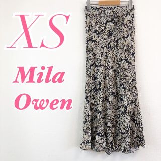 ミラオーウェン(Mila Owen)のMilaOwen ミラオーウェン ロングスカート フレアスカート 小花柄(ロングスカート)