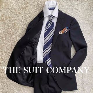 スーツカンパニー(THE SUIT COMPANY)のSUIT COMPANY ブラックスーツ 160cm/8DROP S 位(セットアップ)