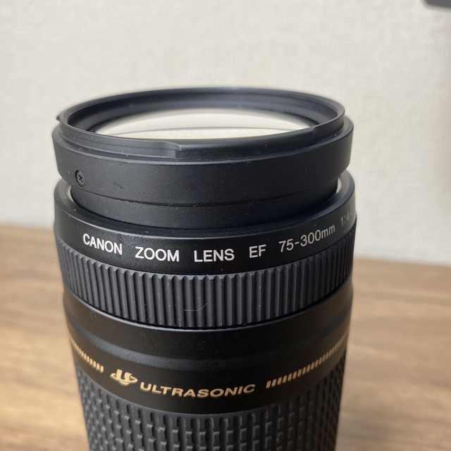 Canon(キヤノン)のCANON EF 75-300mm F4-5.6 Ⅱ USM スマホ/家電/カメラのカメラ(レンズ(ズーム))の商品写真