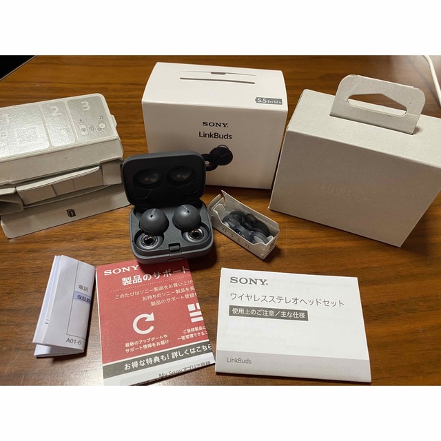 リンクバッズ link buds SONY WF-L900 (H) GRAY-